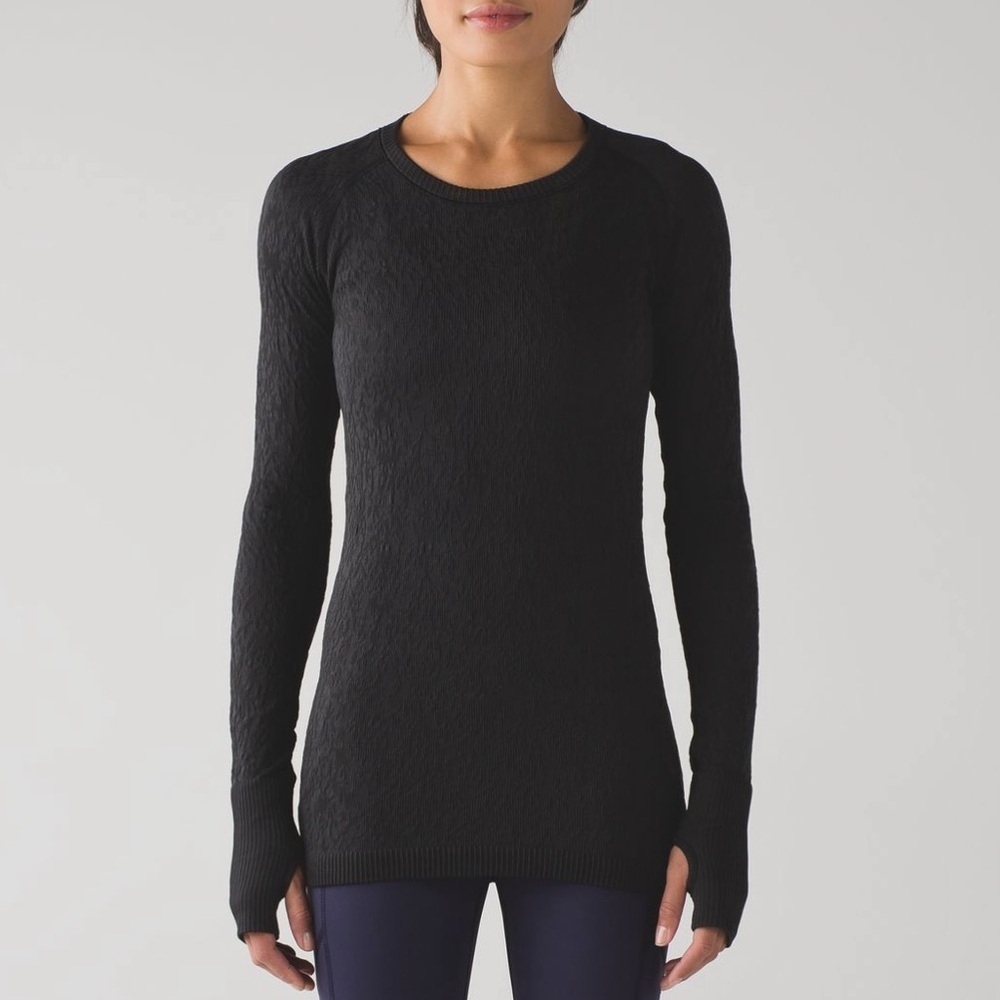 Lululemon Black Rest less Pullover 6